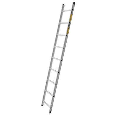 Anliggande enkelstege BASE 2,7 m, 9-steg