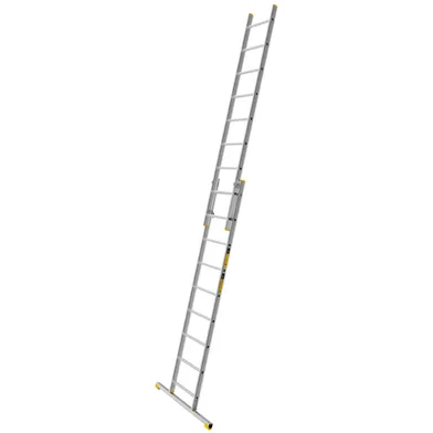 2-delad utskjutsstege LPR PROF 4,9 m, 9+9-steg