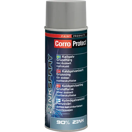 Zinkfärg kallgalv spray 400 ml