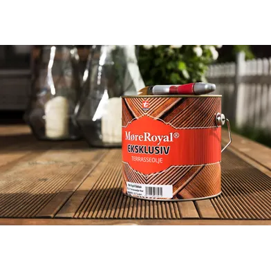 Träolja Exklusiv Grå, 2,7 l