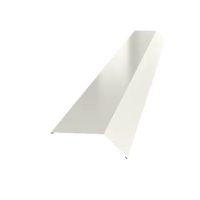 Takfotsbeslag 326605, 2000 mm, Vit