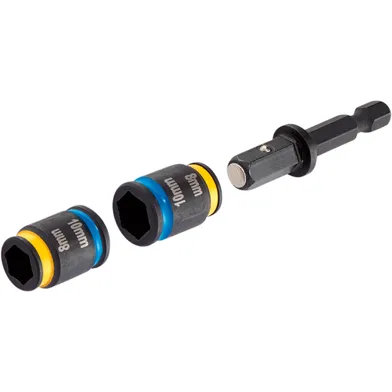 Magnetisk skruvhylsa Impact vändbar 8-10x51 mm