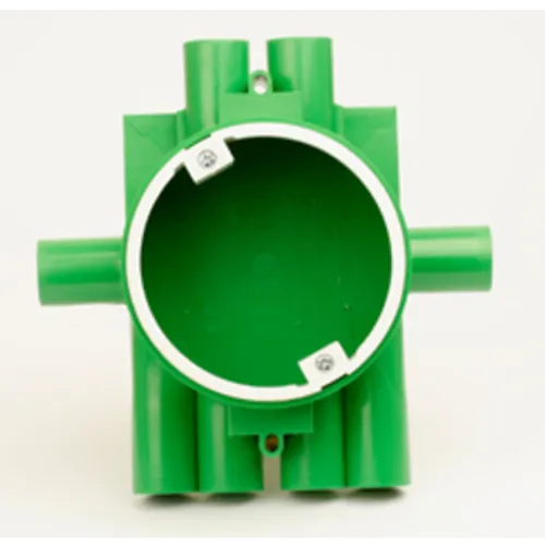 Kopplingsdosa Grön, Enkelvägg