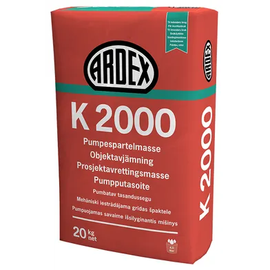 Golvspackel K 2000, 20 kg