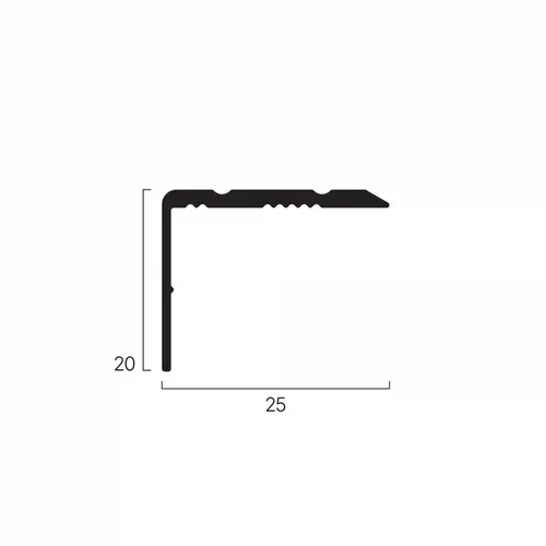 Trappnos 25x25 mm 100 cm, EK, Nr 210