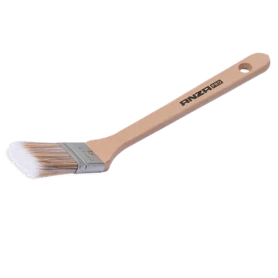 Vinkelpensel Kort Soft, Trä 35 mm