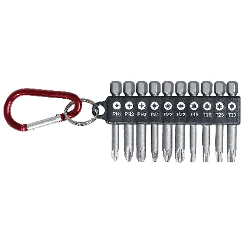 Bitssats med clips ASS A10 10 delar