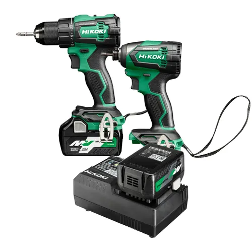 Verktygspaket Borr- och Slagskruvdragare KC18DE 2x5.0 Ah, Systainer