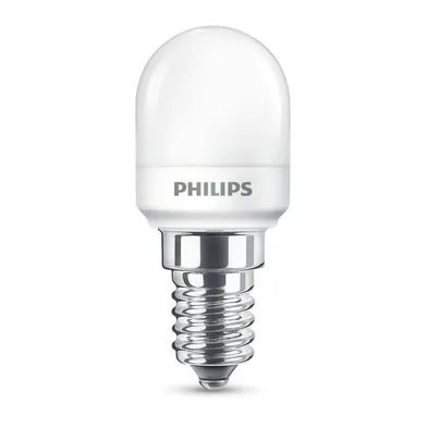 Päronlampa LED E14 1,7 W (15 W), Varmvit, Matt