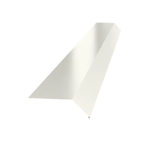 Takfotsbeslag 326609, 2000 mm, Vit