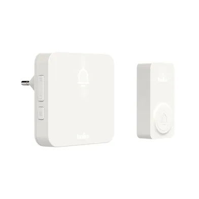 Dörrklocka Trådlös Nordic Vit