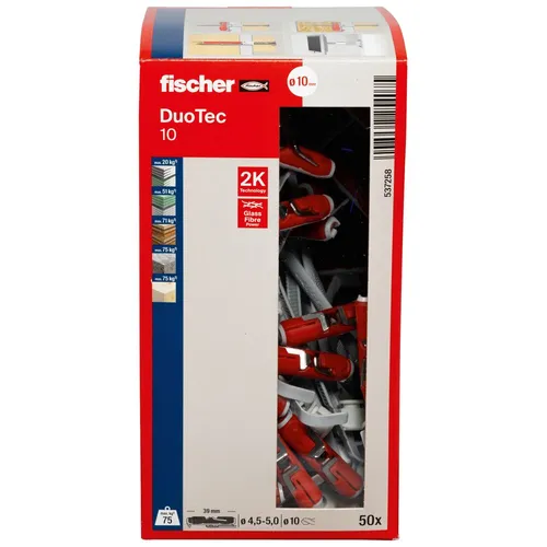 Skivinfästning Duotec Strl. 10, 50 st/ask