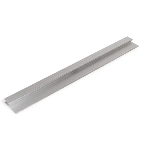Putsavdragare H-form aluminium, 100x2000 mm