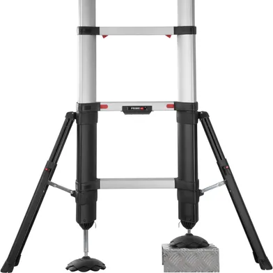 Justerbar säkerhetsfot för Teleskopstegar