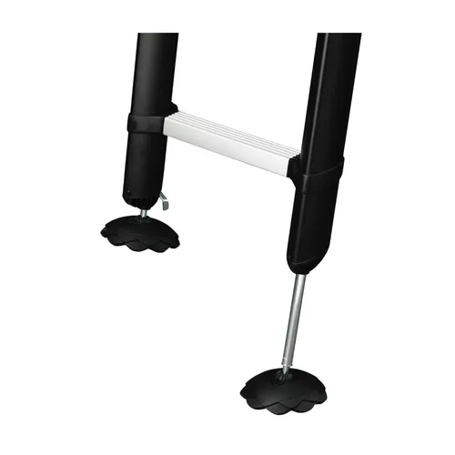 Justerbar säkerhetsfot för Teleskopstegar