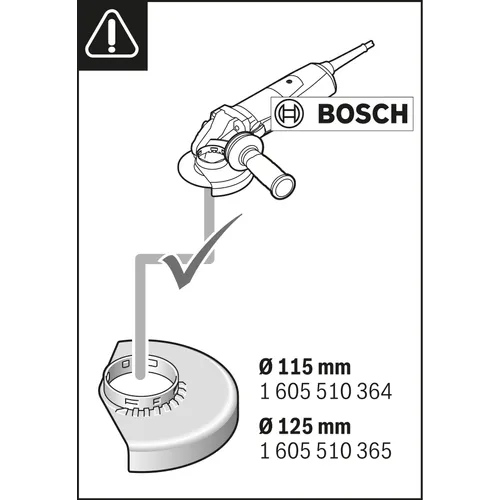 Dammadapter GDE 115/125 FC-T