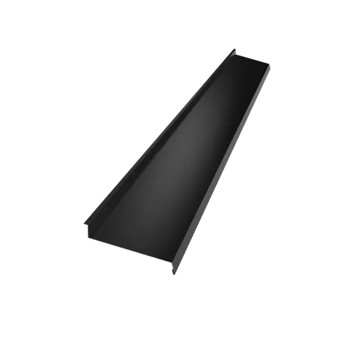 Underbleck 60 mm 2000 mm, Svart