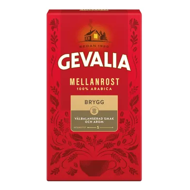 Kaffe Gevalia brygg mellanrost, 450 g