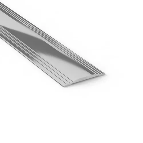 Skarvlist 30 mm Rillad 100 cm, Silver, Nr 40