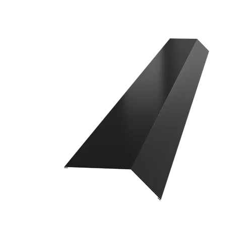 Takfotsbeslag 326605, 2000 mm, Svart