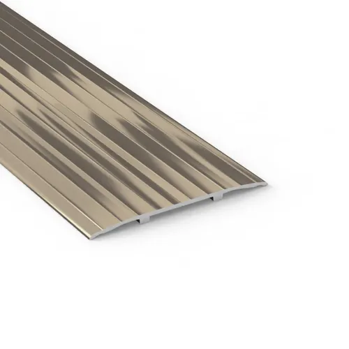 Tröskellist 100 mm, 200 cm Nr 106, Platina aluminium