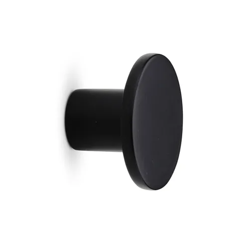 Knopp Charlie 28 mm, Svart