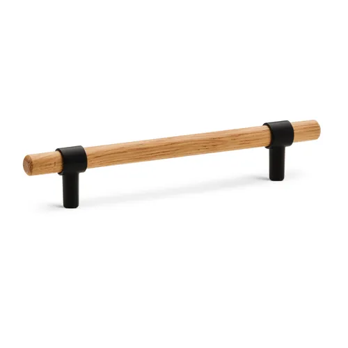 Kökshandtag Elin 180 mm, Ek, 128 c/c, 2-pack