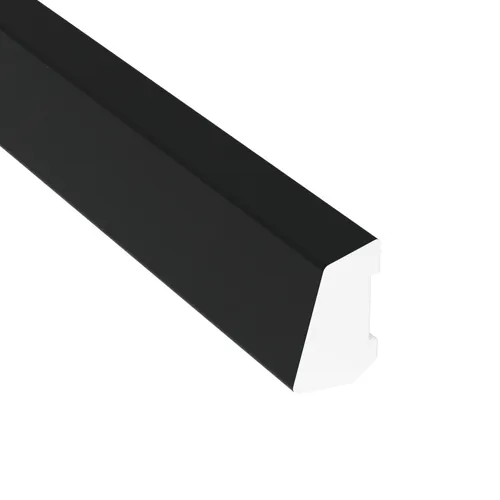 Smyglist 10x16 mm 250 cm, Svart