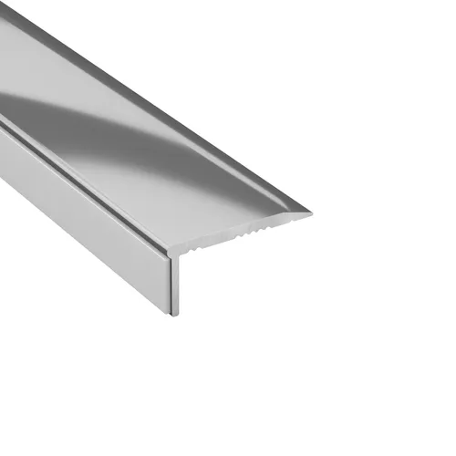 Tröskellist Självhäftande 25x12 mm 100 cm, Silver, Nr 197