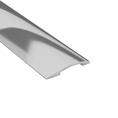 Nivålist 0-10 mm, 40 mm, självhäftande 100 cm, Silver, Nr 191