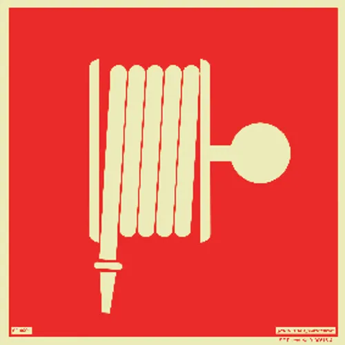 Skylt Brandpost 210x210 mm, Supernova 824601