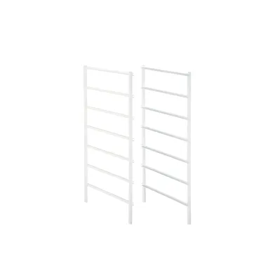 Gavelpar 535 mm, Vit 7 skenor, höjd 740 mm