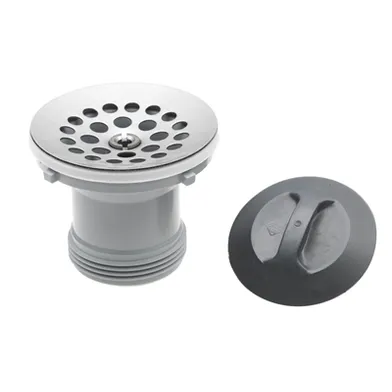 Bottenventil med propp, skruv & silbricka ø 48-55 mm