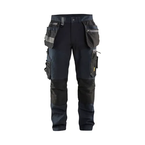 Hantverksbyxa 4-vägsstretch 1599, Marinblå Strl. C50