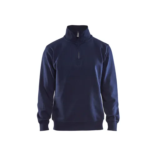 Tröja med krage, Marinblå Strl. XL