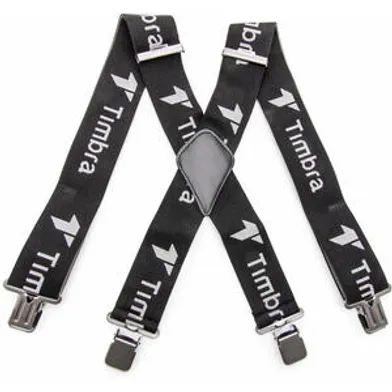 Hängslen, justerbara, One Size, Svart