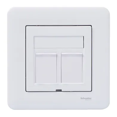 Datauttag plant Kat 6, vit