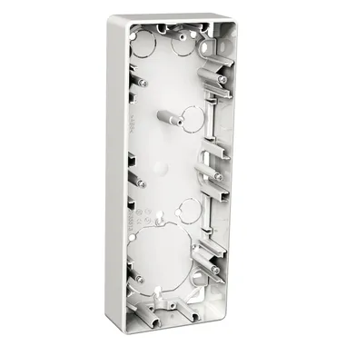 Dosa 3-Fack, vit Utanpåliggande, 35 mm