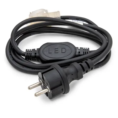 Anslutningskabel t. LED-Slinga, 1,5 m, IP44