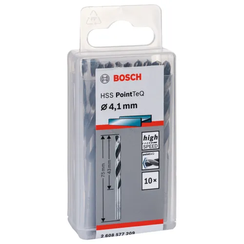 Metallborr HSS PointTeQ 4,1 mm, 10-pack