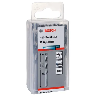 Metallborr HSS PointTeQ 4,1 mm, 10-pack