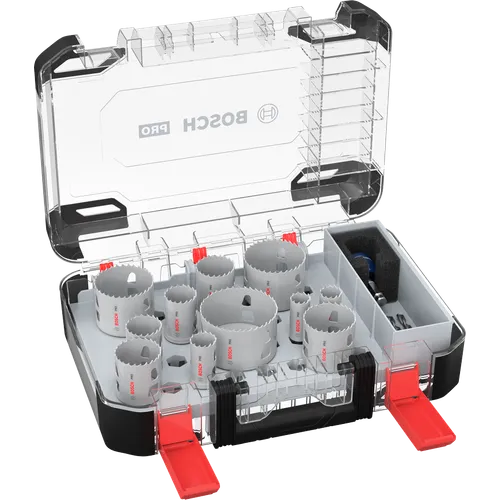 Hålsågsats Pro Multimaterial, 14 delar