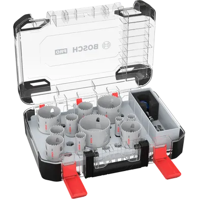 Hålsågsats Pro Multimaterial, 14 delar