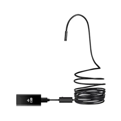 Inspektionskamera 3,5 m, HD/Wifi/LED/IP68 i väska