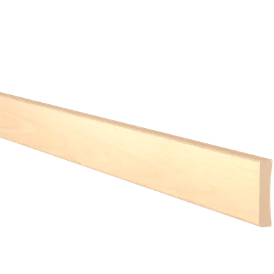 Foder lackad björk 12x56 mm, Löpmeter