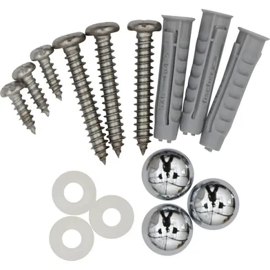 Skruvset för väggprofil Aria