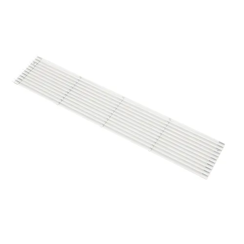 Ventilgaller Vit metall