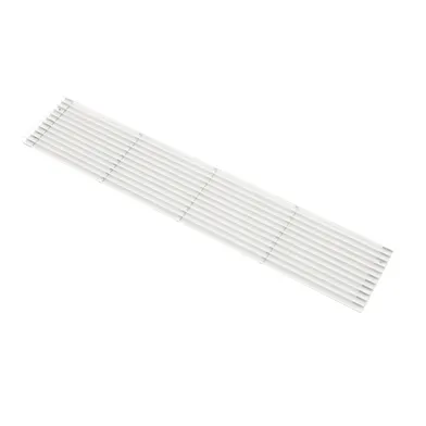 Ventilgaller Vit metall