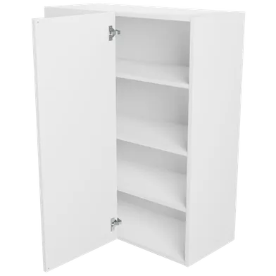Hörnväggskåp F-höjd, Vit 05 80 cm, Höger