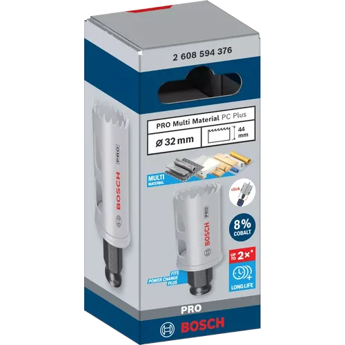 Hålsåg Pro Multimaterial, 32 mm